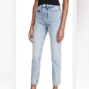 Anine Bing Sonya Jean in washed blue